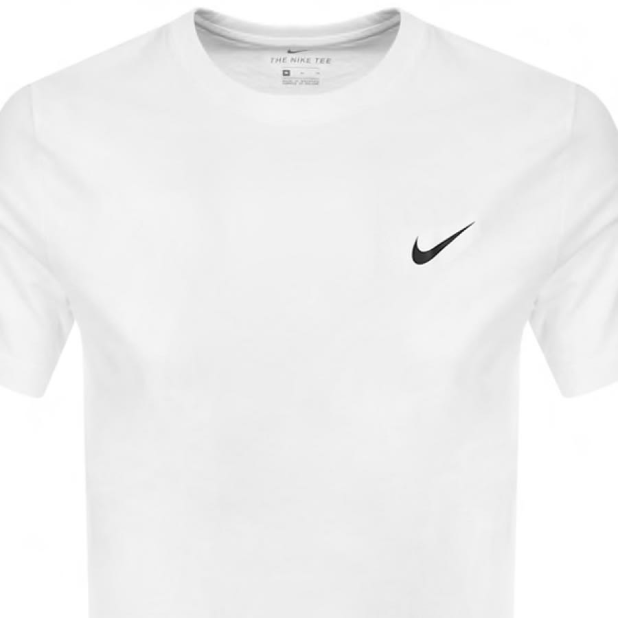 Alternative Image for ProductNike Training Dri Fit Logo T Shirt White2